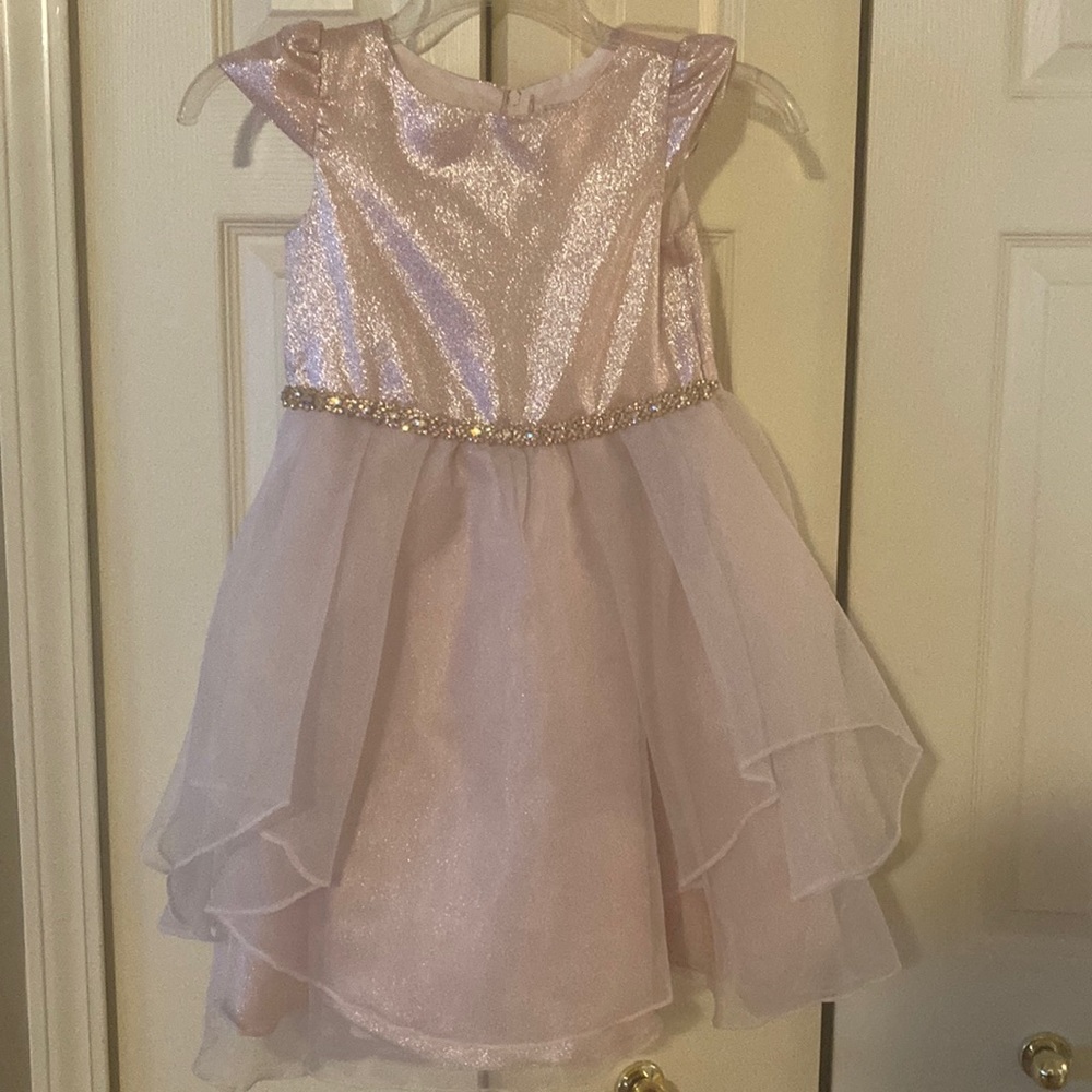 Girls pink dress